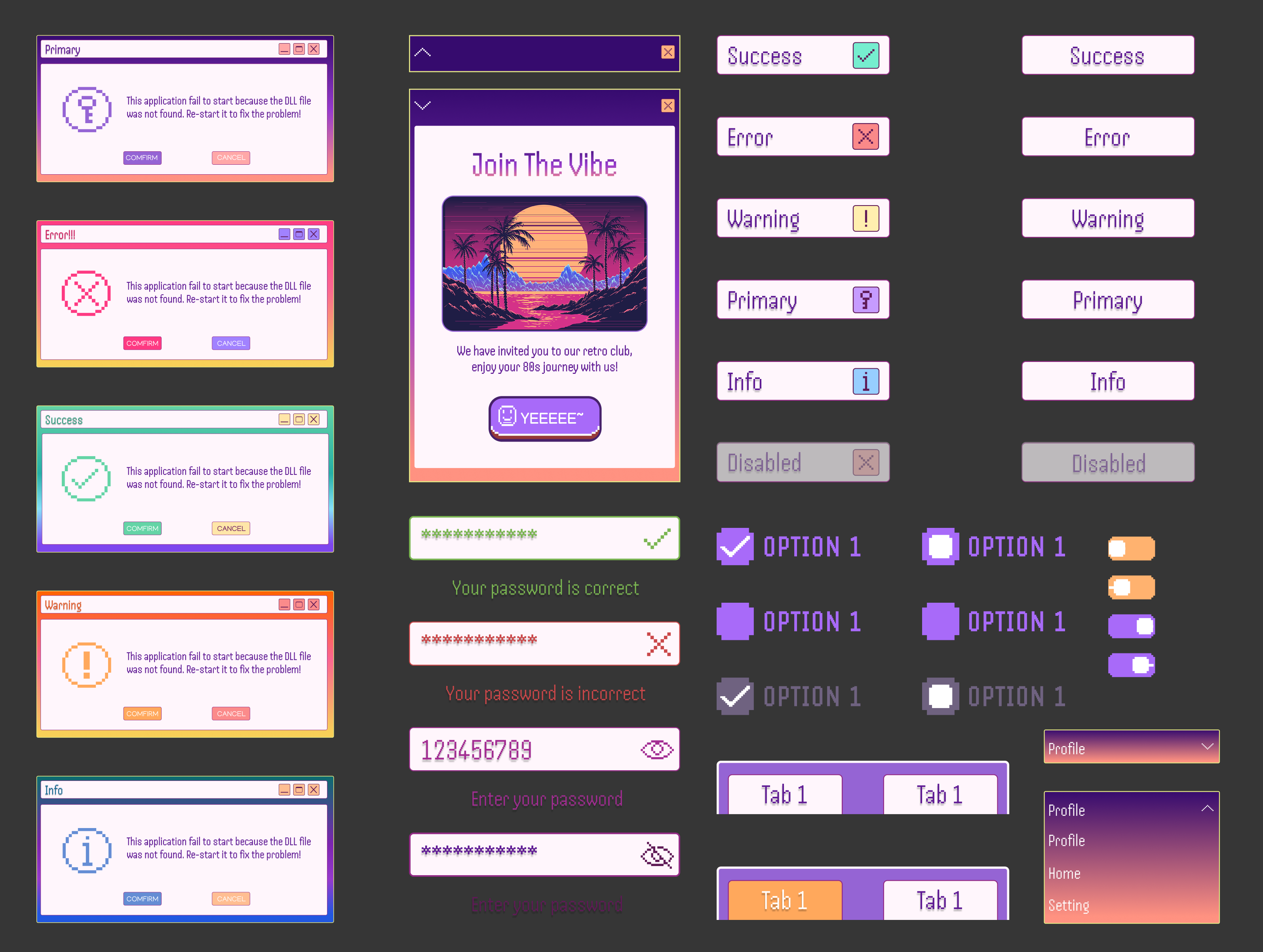 UI kit overview