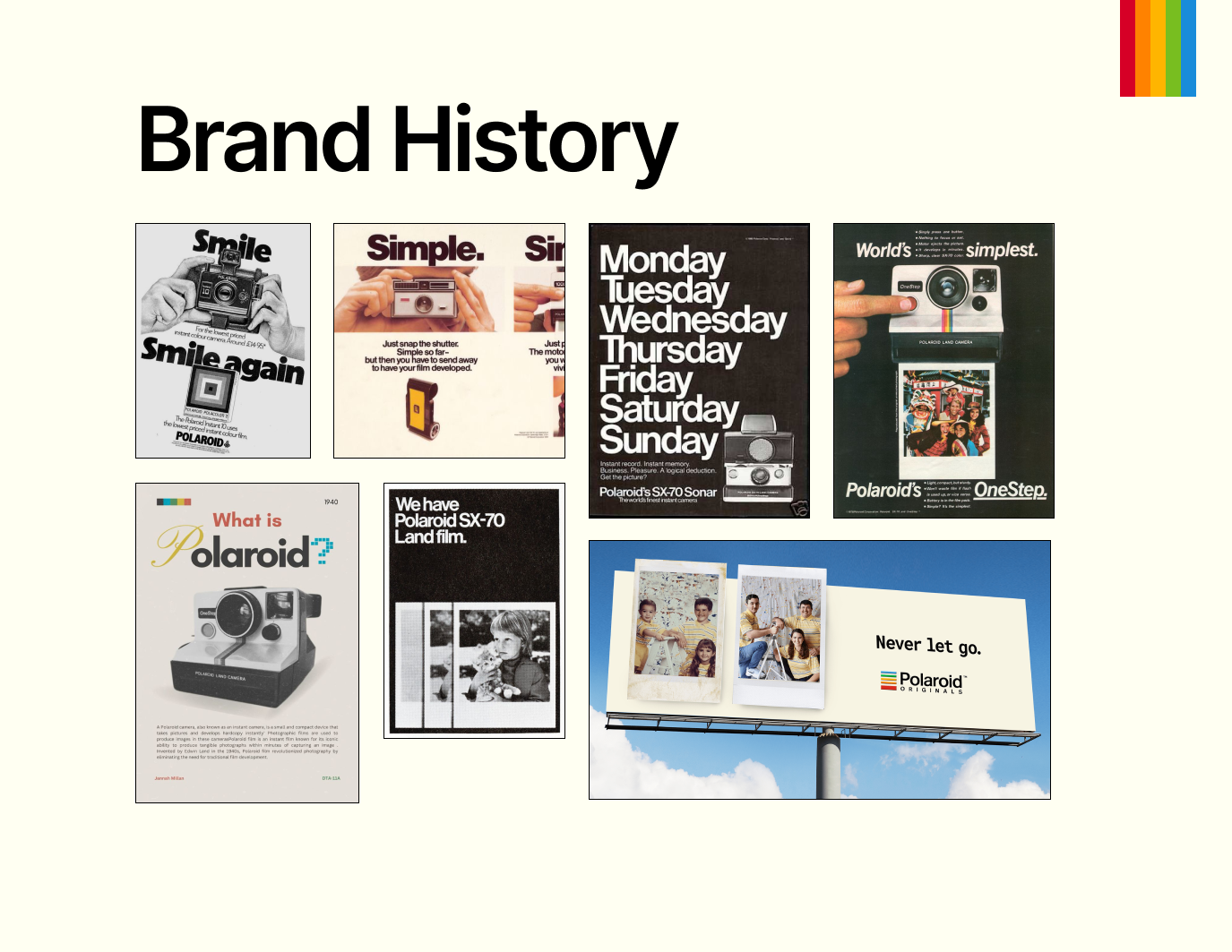 Brand history